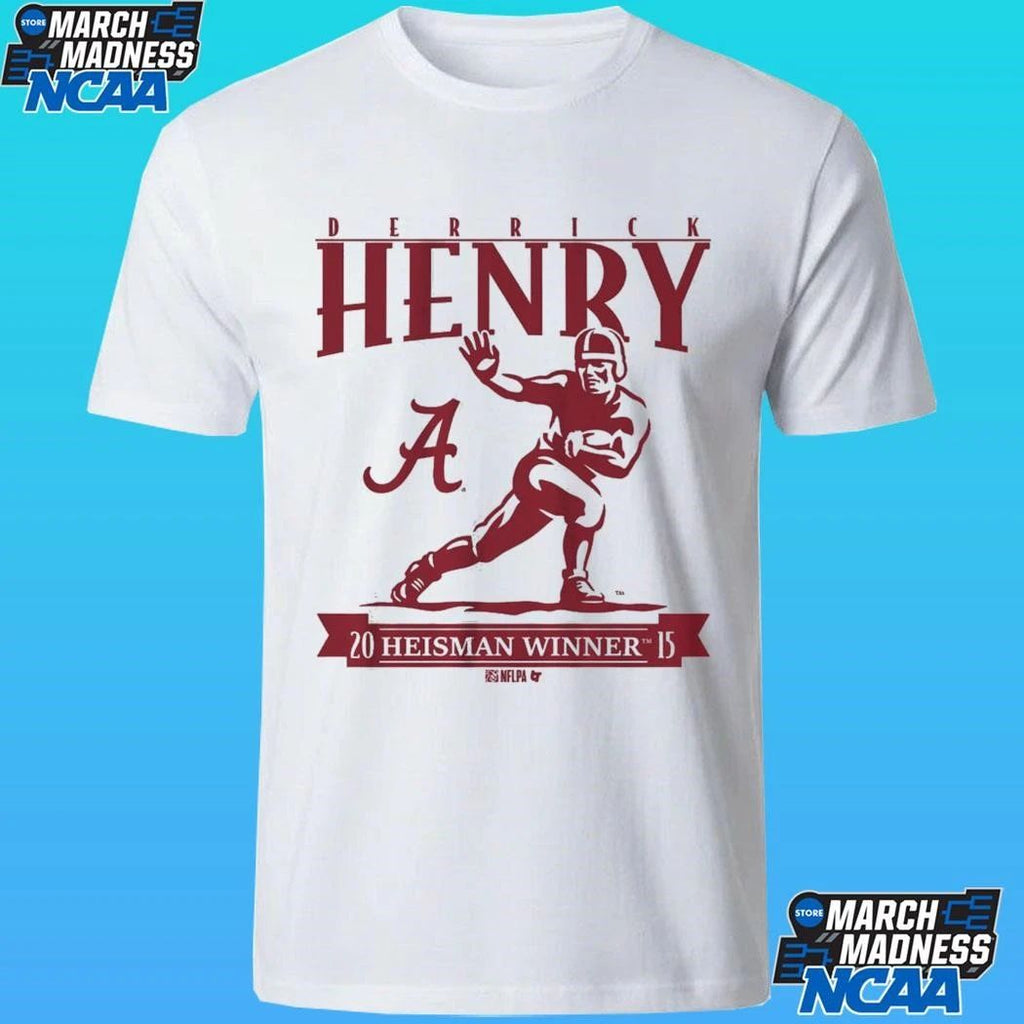 Alabama Football Derrick Henry Heisman Trophy 20 Heisman Winner 15 Shirt