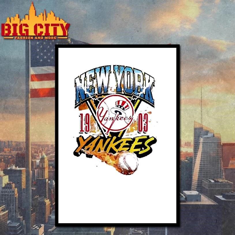 New York Yankees Fireball White Shirt