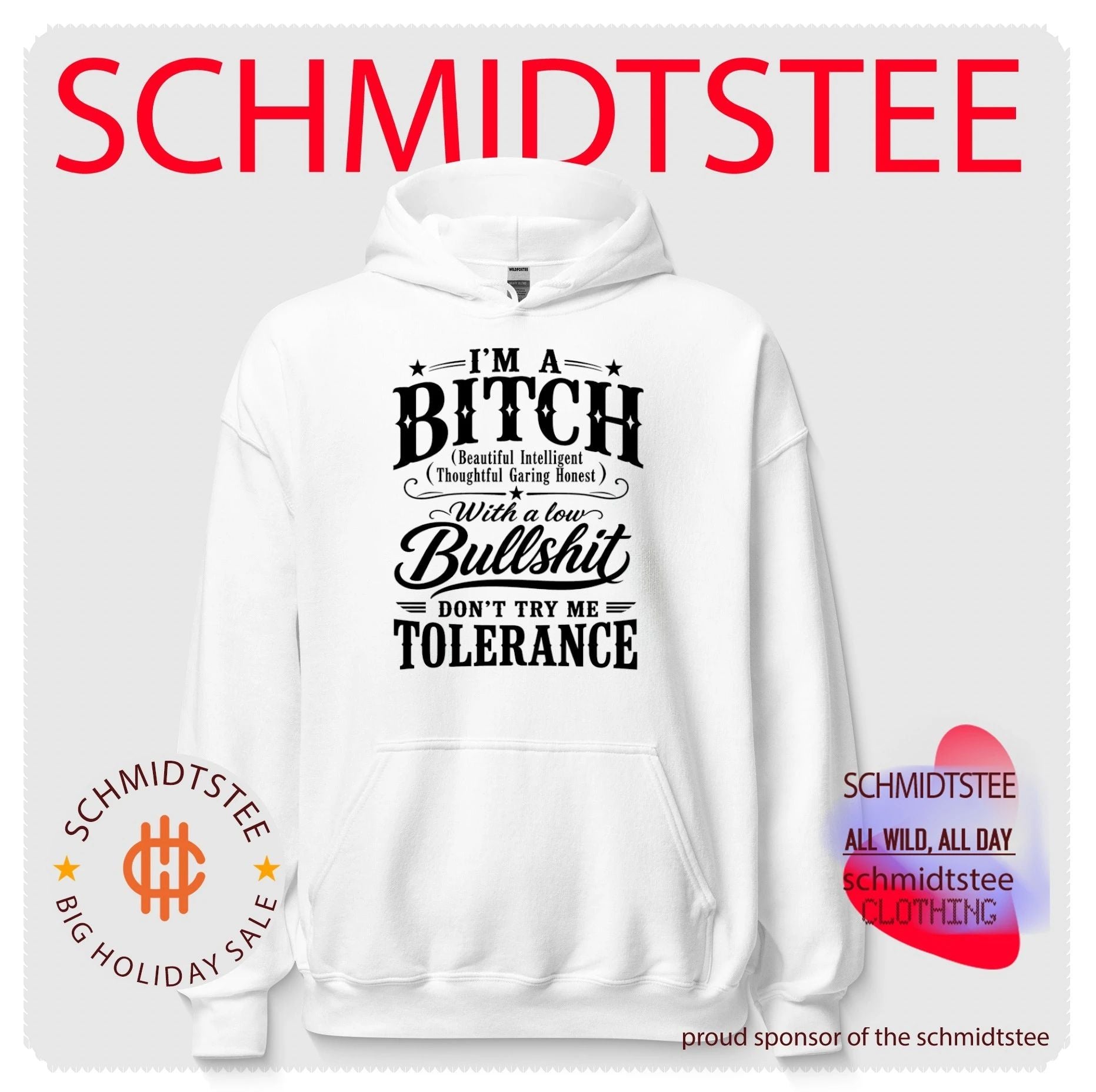 I’m a bitch beautiful intelligent thoughtful garing honest shirt