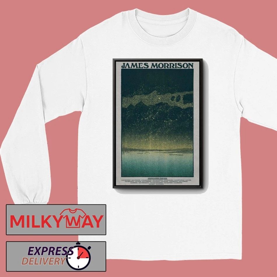 LIMITED James Morrison June 1 2026 Brighton Dome, Brighton SHOW Poster shirt