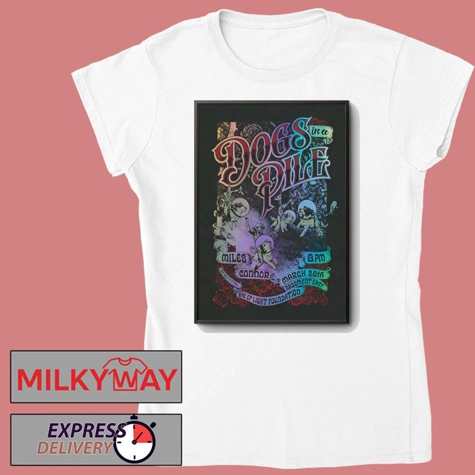 Dogs In A Pile Nashville TN March 28 2026 Poster shirt