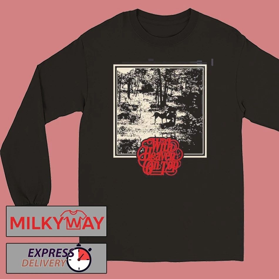 Zach Bryan With Heaven On Top Tour 2026 Merch Album Cover With Tracklist T-Shirt
