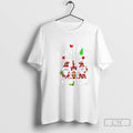 Classic Chillin With My Gnomies Plaid Christmas Lights T Shirts