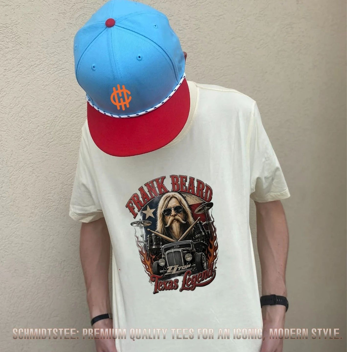 Frank Beard Texas Legend retro shirt