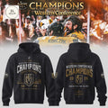Vegas Golden Knights 2026 Western Conference Champions Commemorative Graphic Pullover Hoodie