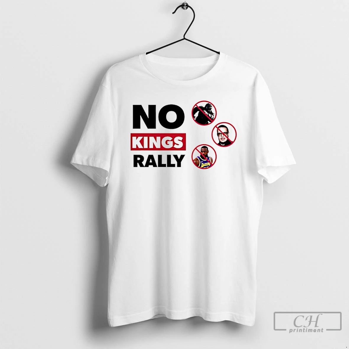 Classic No Kings Rally T Shirts