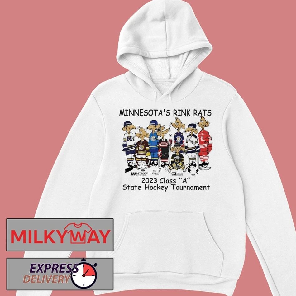 Minnesotas Rink Rats 2026 Class A State Hockey Tournament Shirt