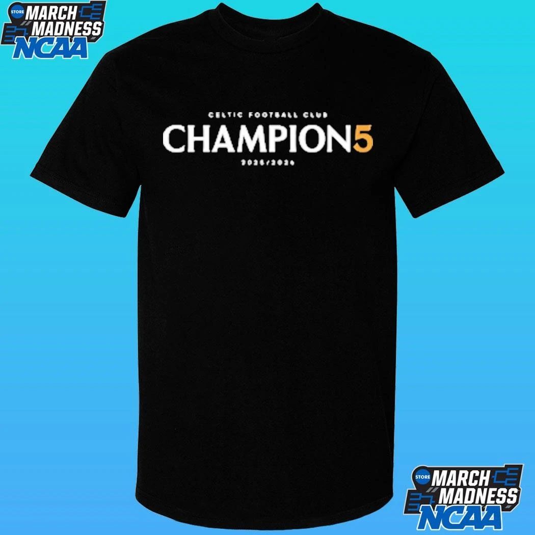 Celtics Football Club Pop Up Tees Champion 5 2025-2026 Shirt
