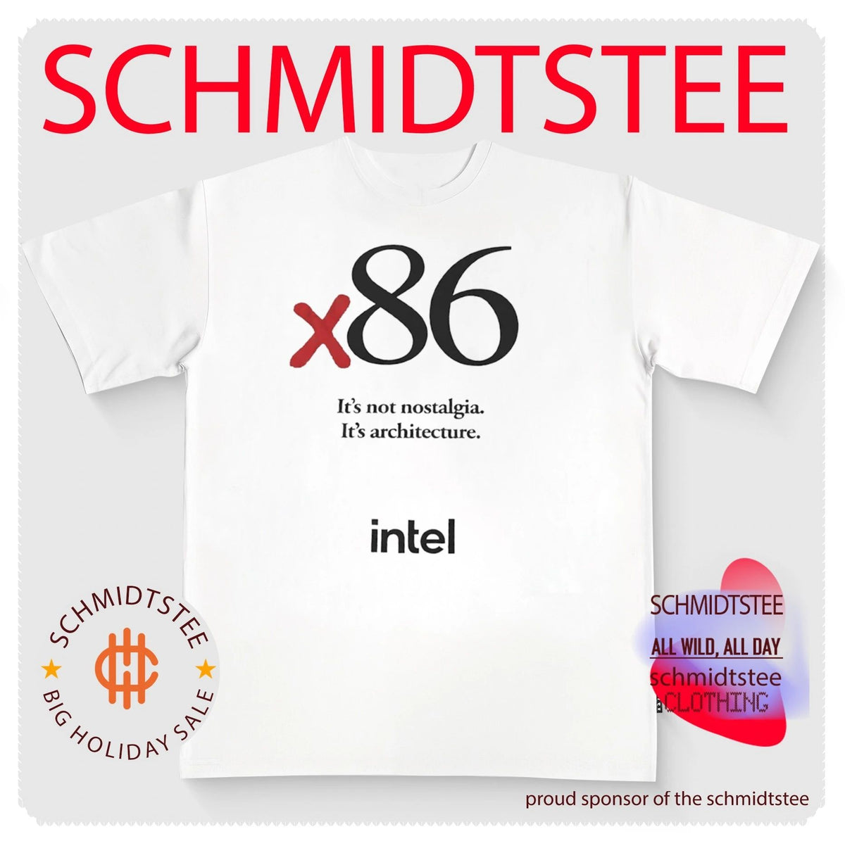 X86 It’s Not Nostalgia It’s Architecture Shirt