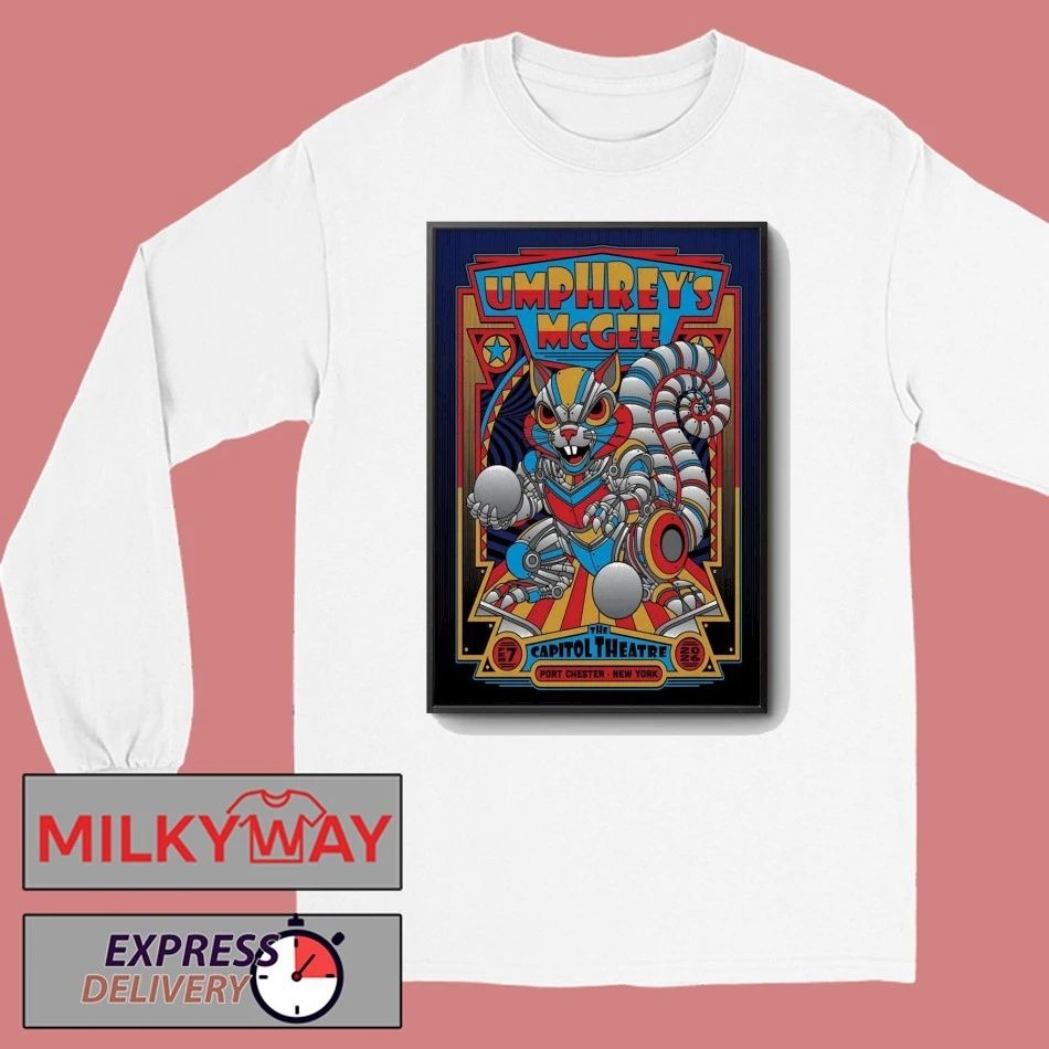 Umphrey’s McGee The Capitol Theatre in Port Chester NY Feb 7 2026 Poster shirt