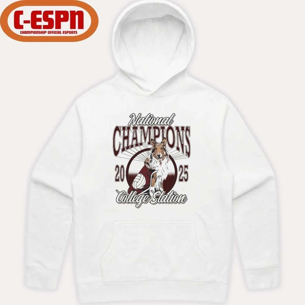 Texas A&M National Champions Volleyball Mascot Shirt