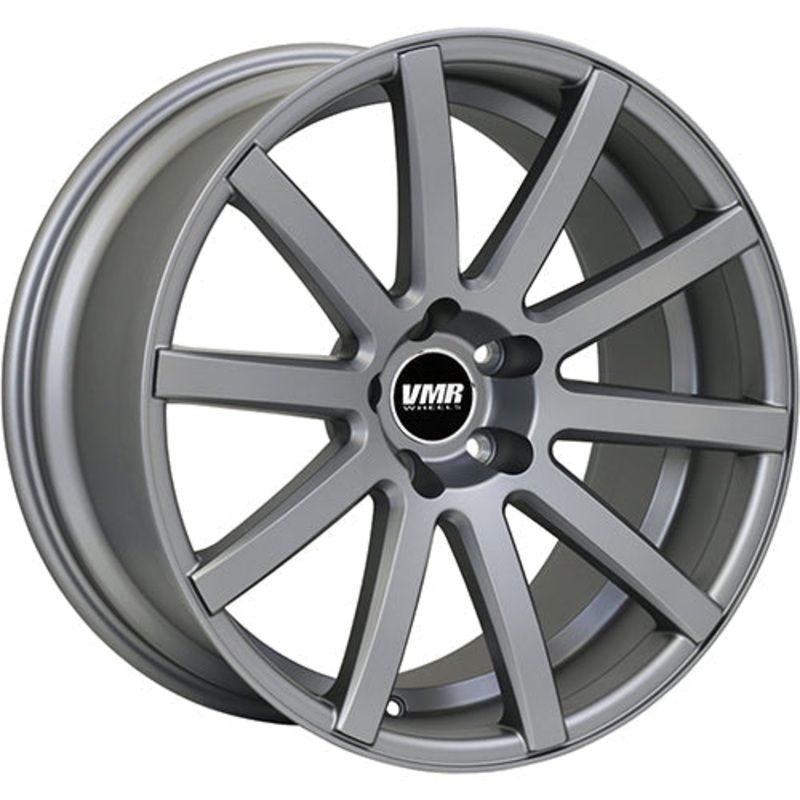 VMR Wheels V702 Matte Gunmetal Gray /w Brushed Spoke Faces 19×8.5 | 5×114.3 (V13A38)