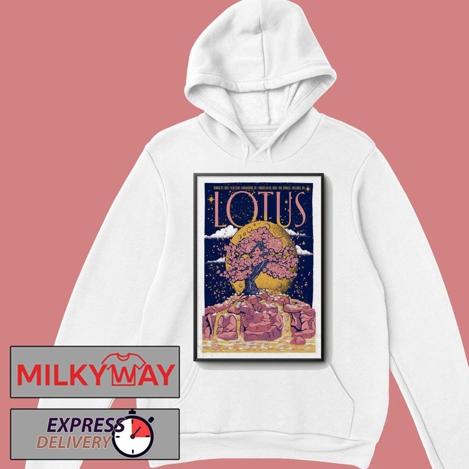 Lotus Mar 28-29 2026 Mr. Smalls Theatre In Millvale PA Poster shirt