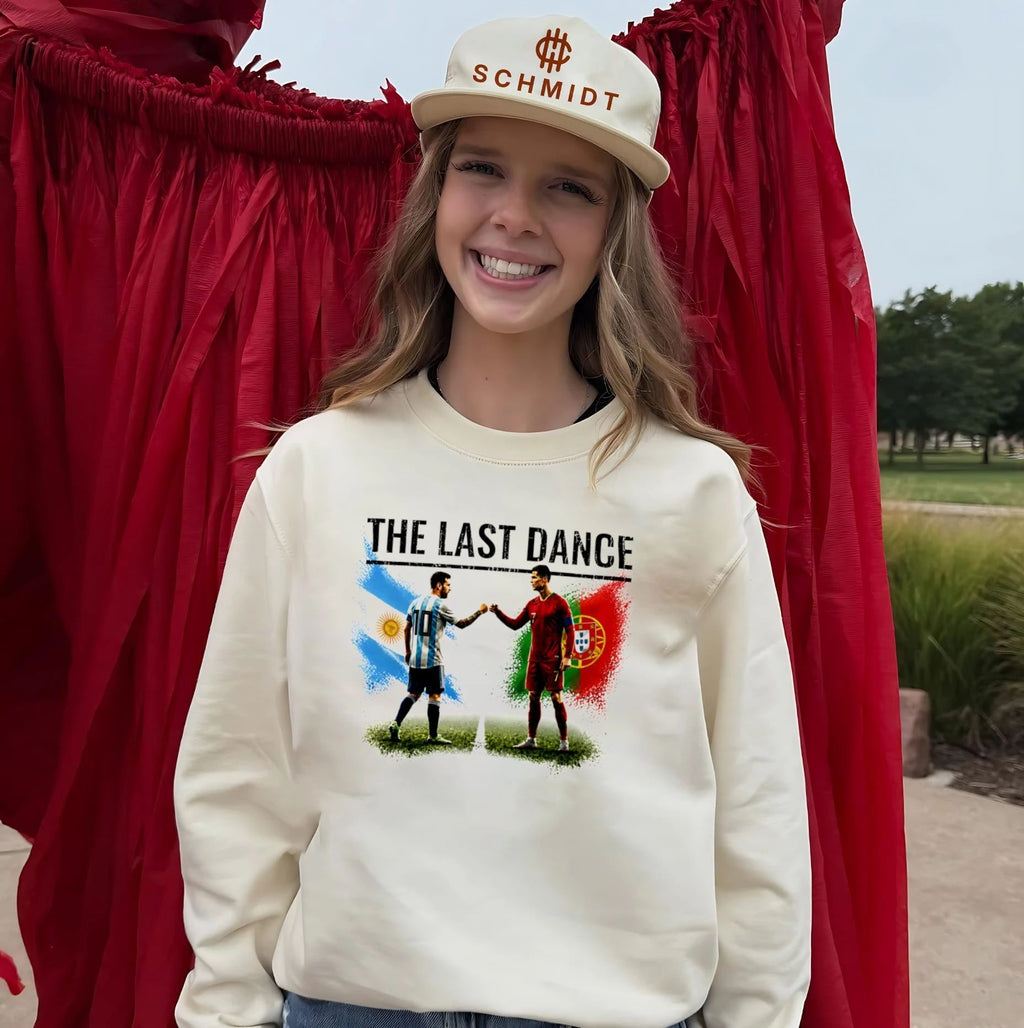 The Last Dance Messi and Ronaldo graphic shirt