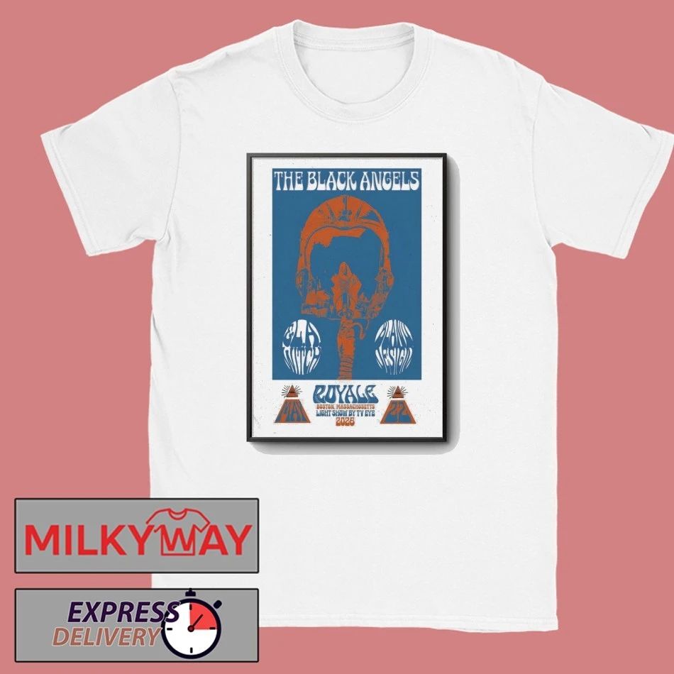 The Black Angels Boston MA Tour On May 22 2026 Poster shirt