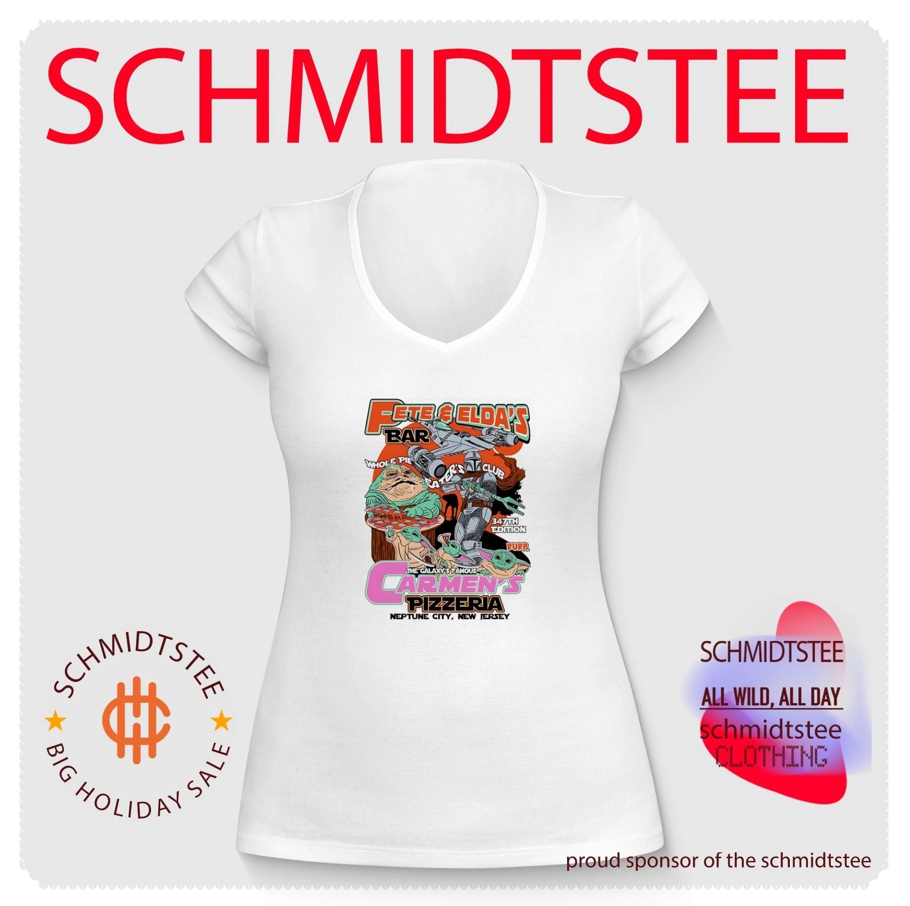 Pete E Elda’s bar 347th eadition Carment’s Pizzeria shirt