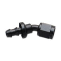 Vibrant Performance 22312 -12 Black Push-On Hose End Fitting 30 Degree