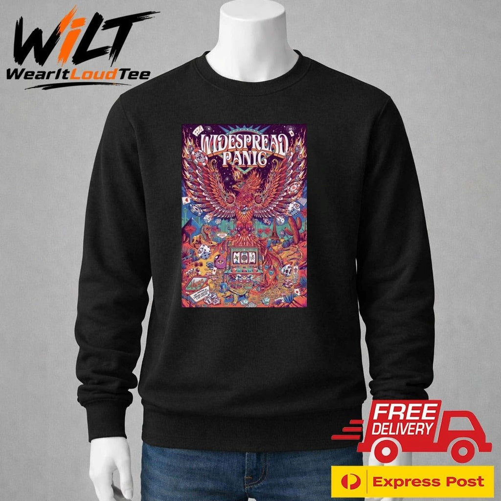 Widespread Panic May 8-10 2026 The Theater At Virgin Hotels Las Vegas NV Poster Shirt