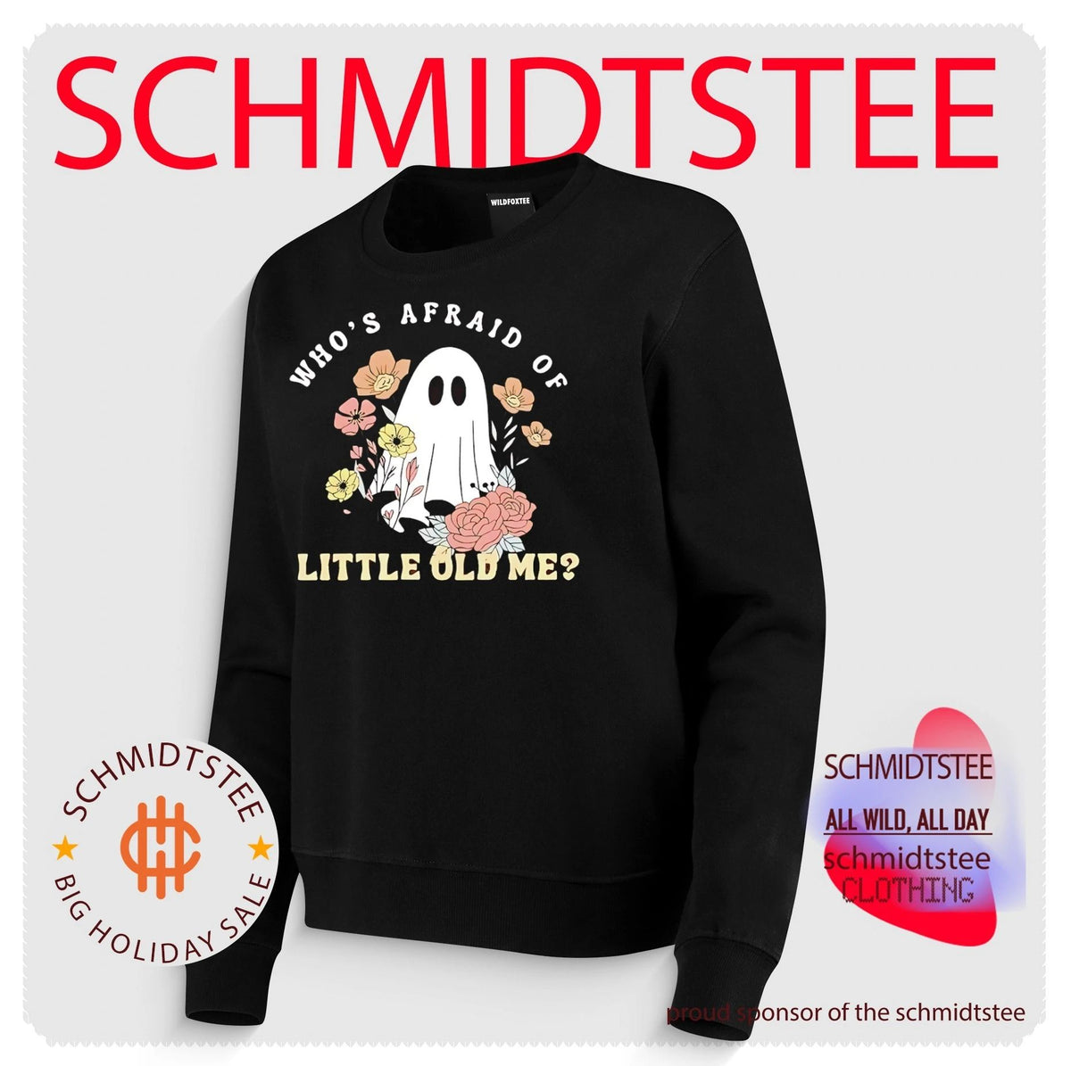 Ghost who’s afraid of little old me Halloween 2026 shirt