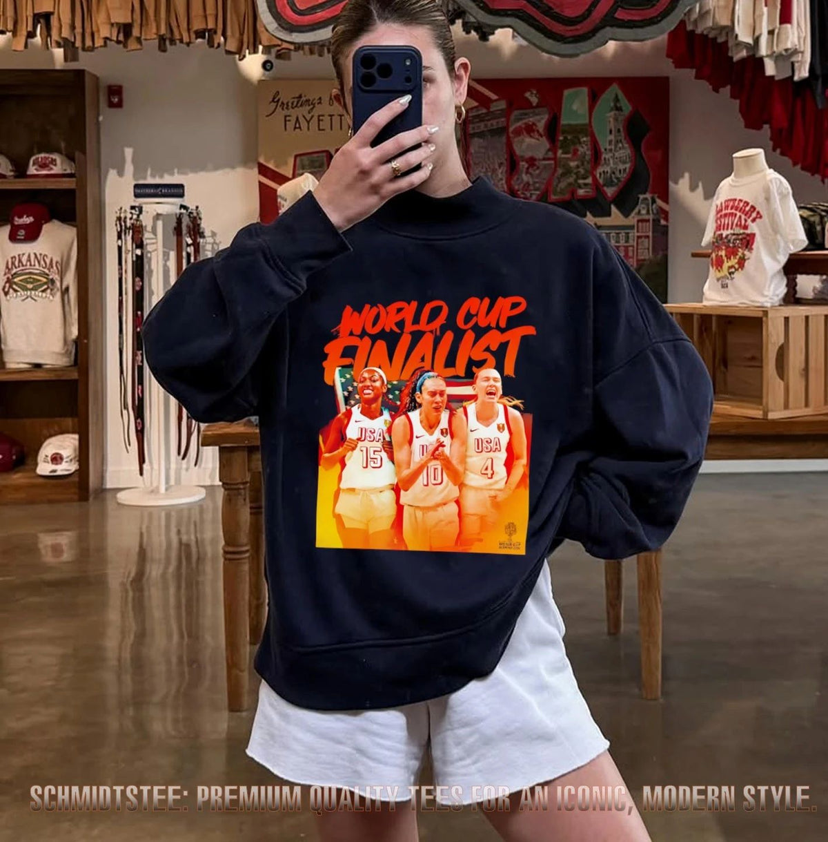 Team USA Women’s Basketball FIBA World Cup Finals 2026 shirt