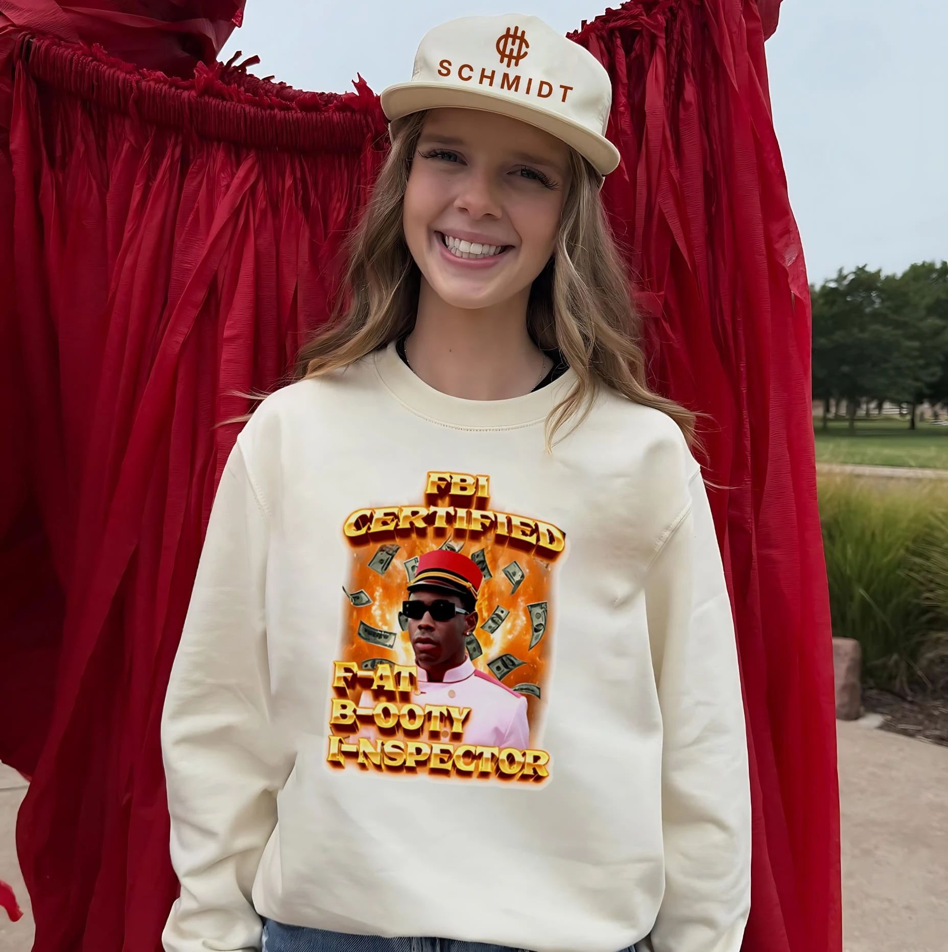 FBI certified f-at b-ooty i-nspector funny graphic shirt
