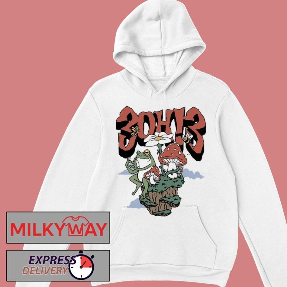 3oh3 Frog White 2026 shirt
