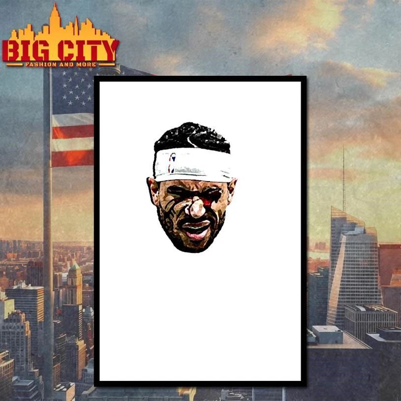 Josh Hart Bloody Battle Shirt