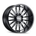Summit 9110 Gloss Black Milled Wheel 22×12 / 8×165.1 BP / -51mm Offset / 125.2mm Hub