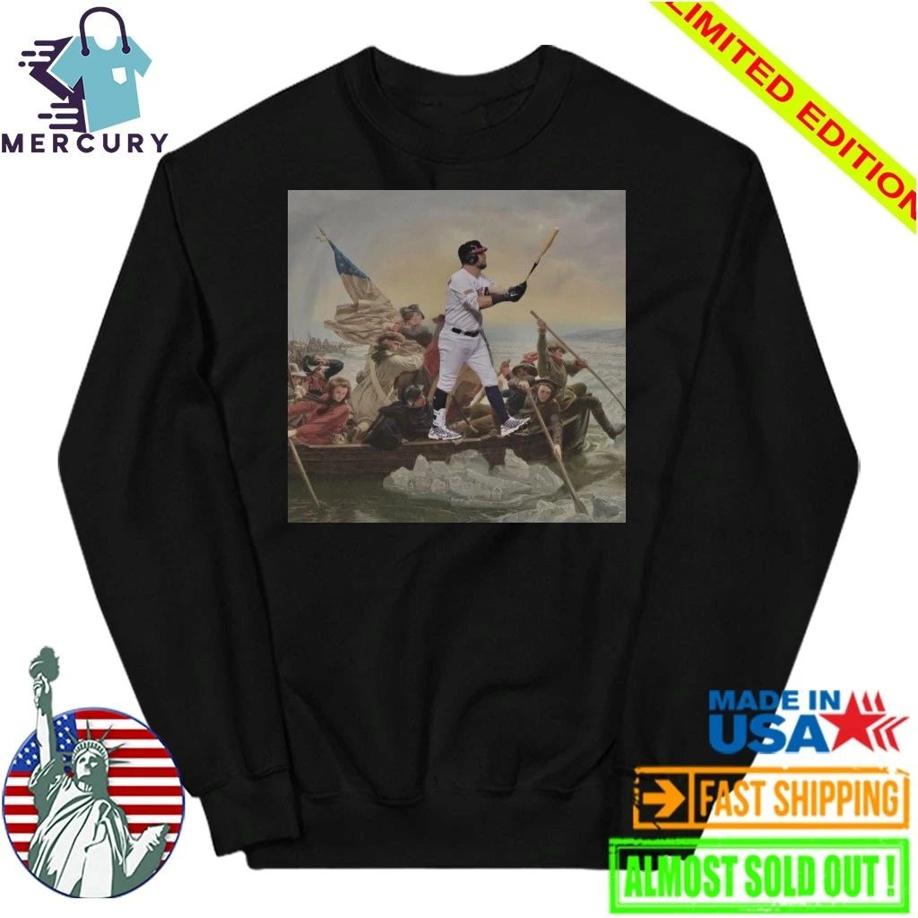 Kyle Schwarber Schwarber Crossing The Delaware Team Usa 2026 Wbc Shirt
