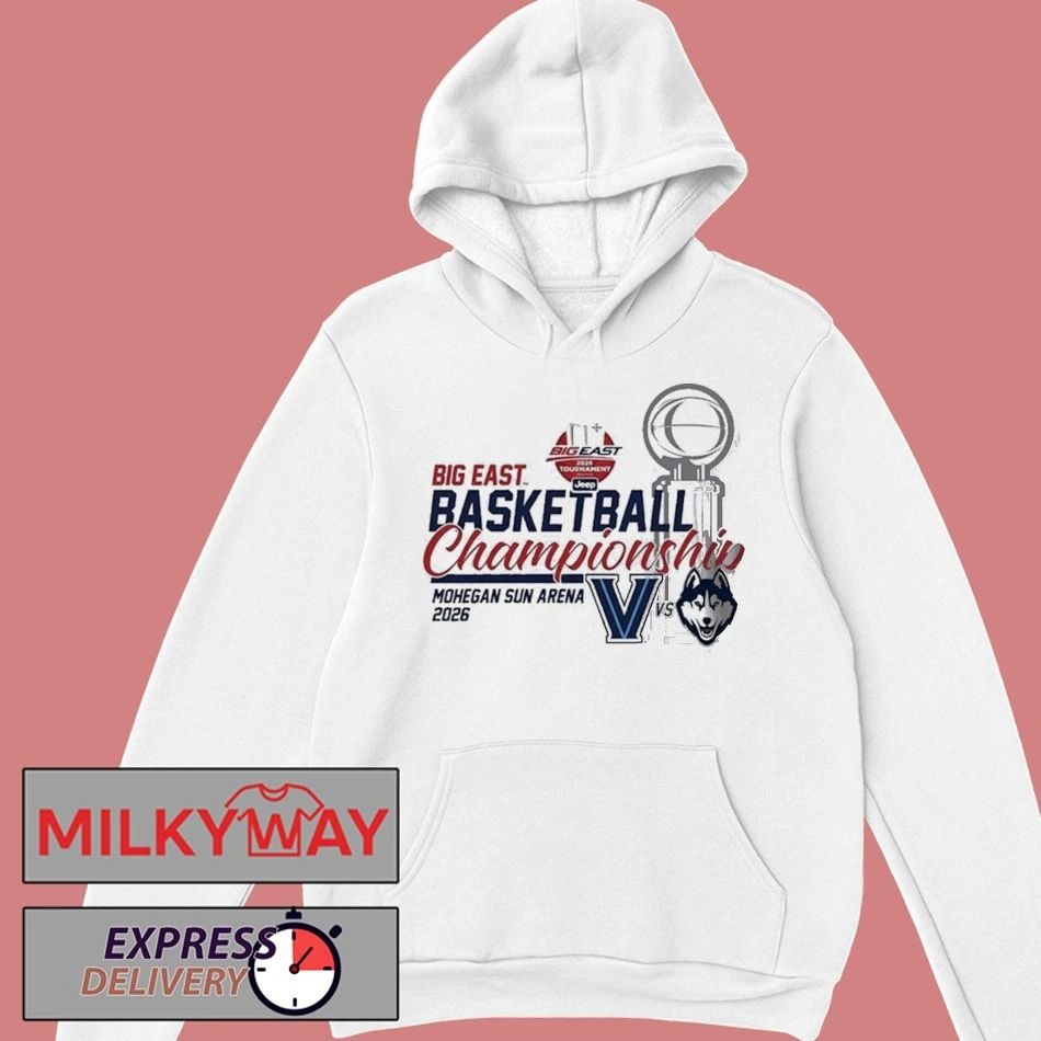 UConn Huskies Champions Big East Conference Tournament Championship 2026 shirt