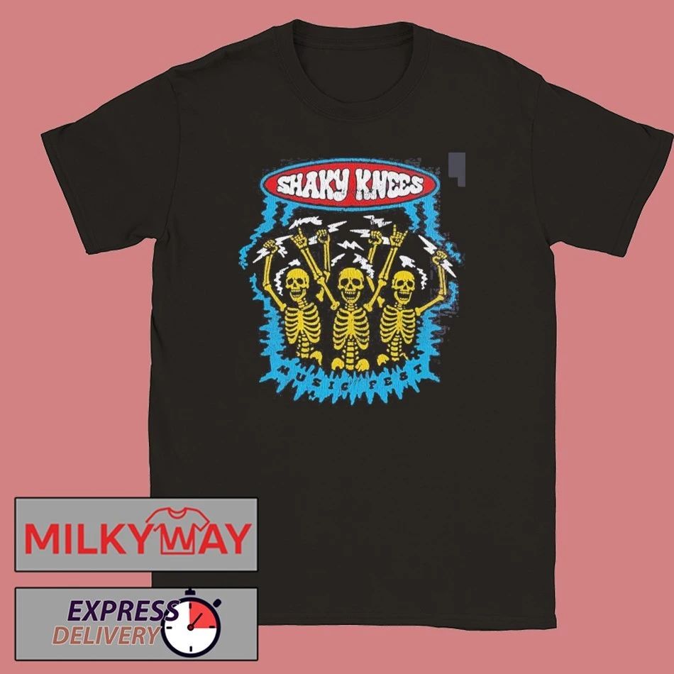 Shaky Knees Music Festival 2026 At Piedmont Park Atlanta GA On September 13-20 2026 Electric Skeleton Lineup T-Shirt