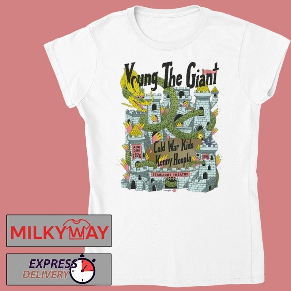 Young The Giant Kansas City MO Tour On Aug 2 2026 shirt