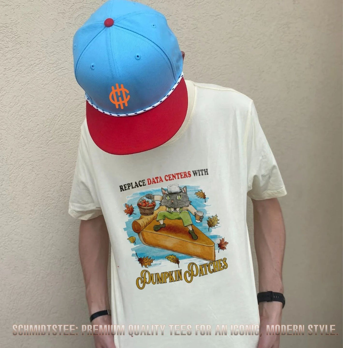 Replace Data Centers with Pumpkin Patches Cat Autumn shirt