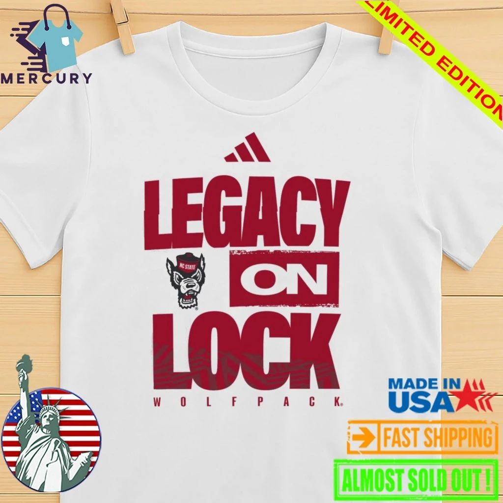 NC State Wolfpack Legacy On Lock Shirt