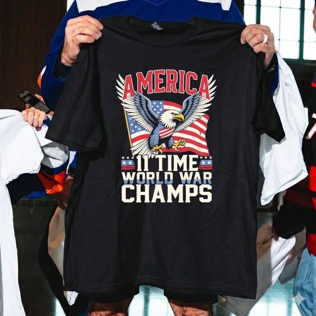 America 11 Time World War Champs Shirt