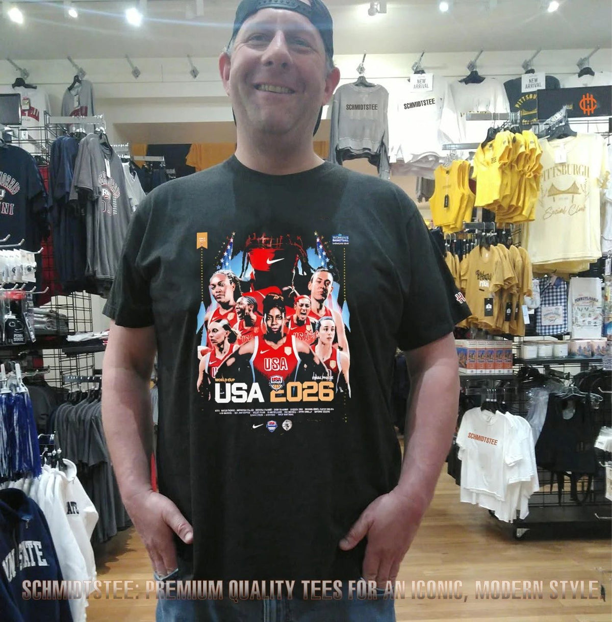 USA Basketball 2026 FIBA Women’s World Cup Champions graphic shirt