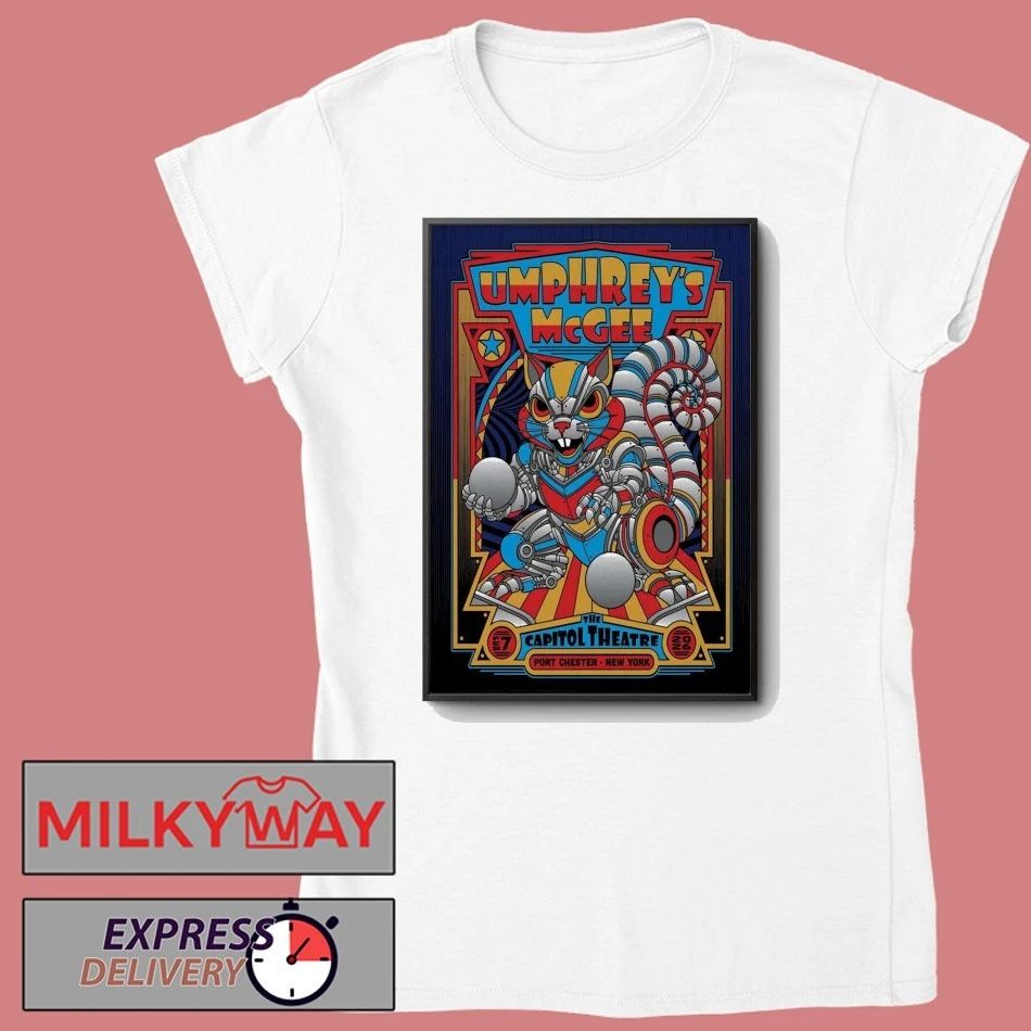 Umphrey’s McGee The Capitol Theatre in Port Chester NY Feb 7 2026 Poster shirt