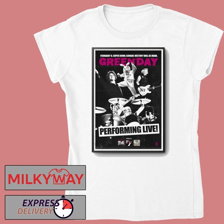 Poster Green Day At Levi’s Stadium In Santa Clara, CA On Feb 8, 2026 shirt