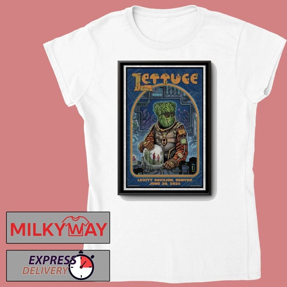 LETTUCE Levitt Pavilion in Denver Poster June 20 2026 shirt