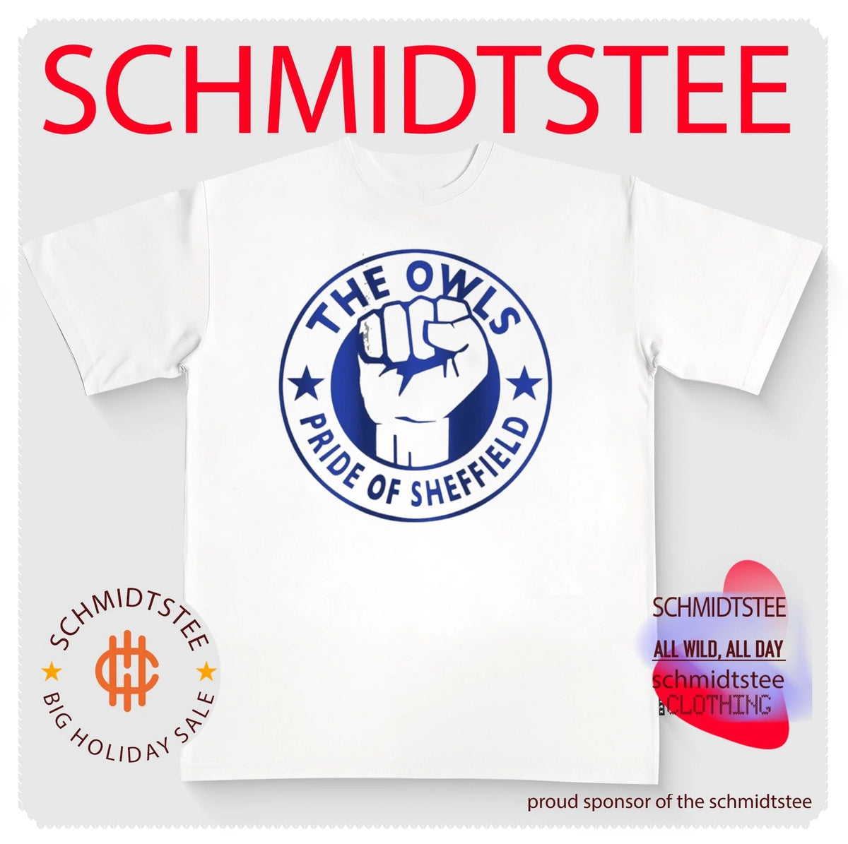 Sheffield Wednesday The Owls Pride of Sheffield shirt