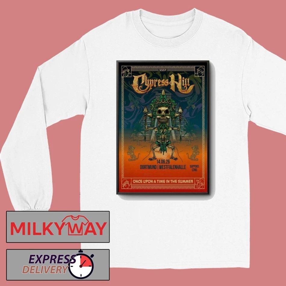 Cypress Hill Jun 14 2026 Revierpark Wischlingen in Dortmund Germany Poster shirt