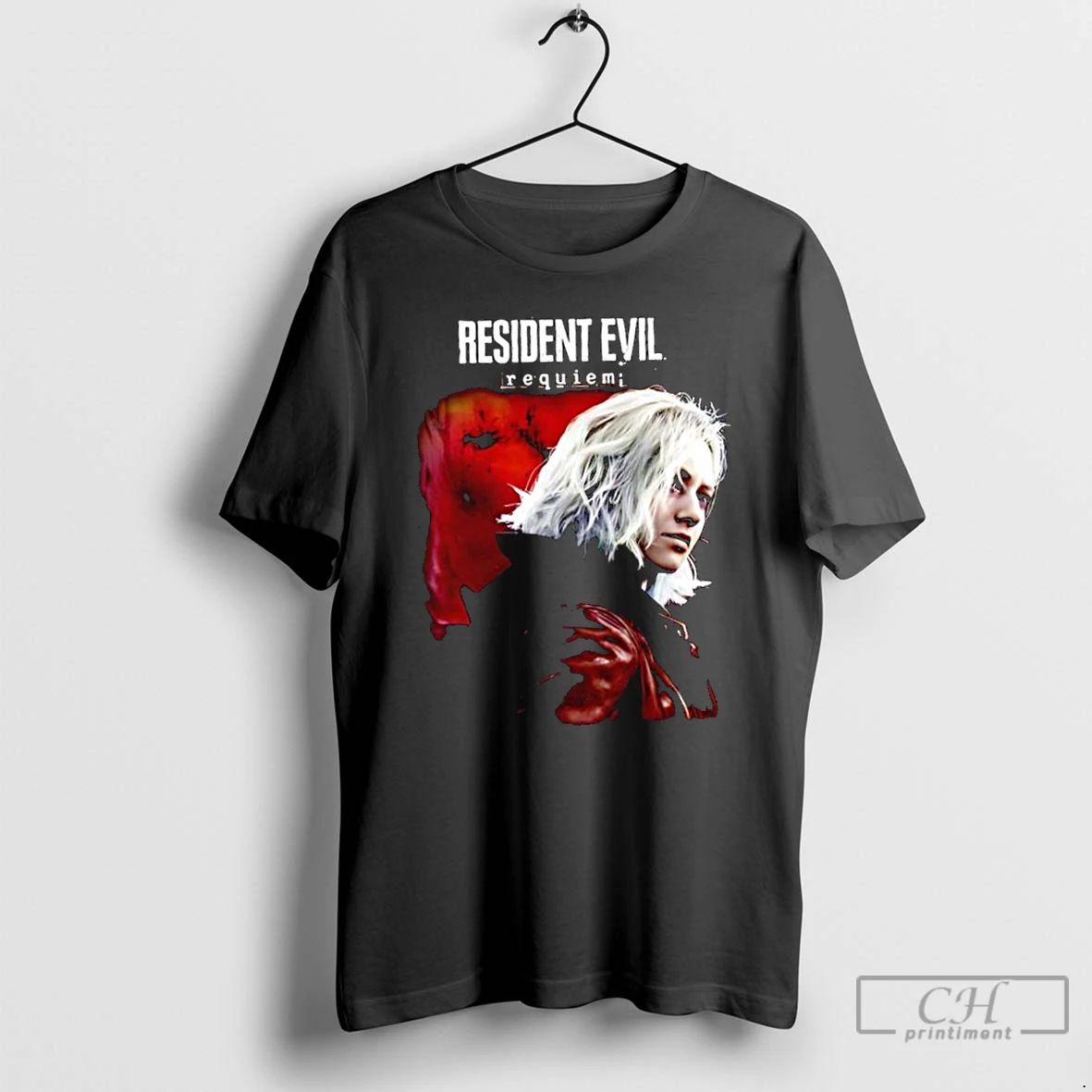 Classic Resident Evil Requiem Graphic T Shirts