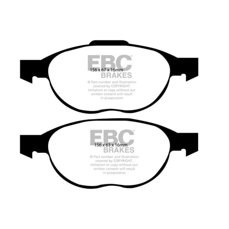EBC – Front Greenstuff Pad PN DP21524