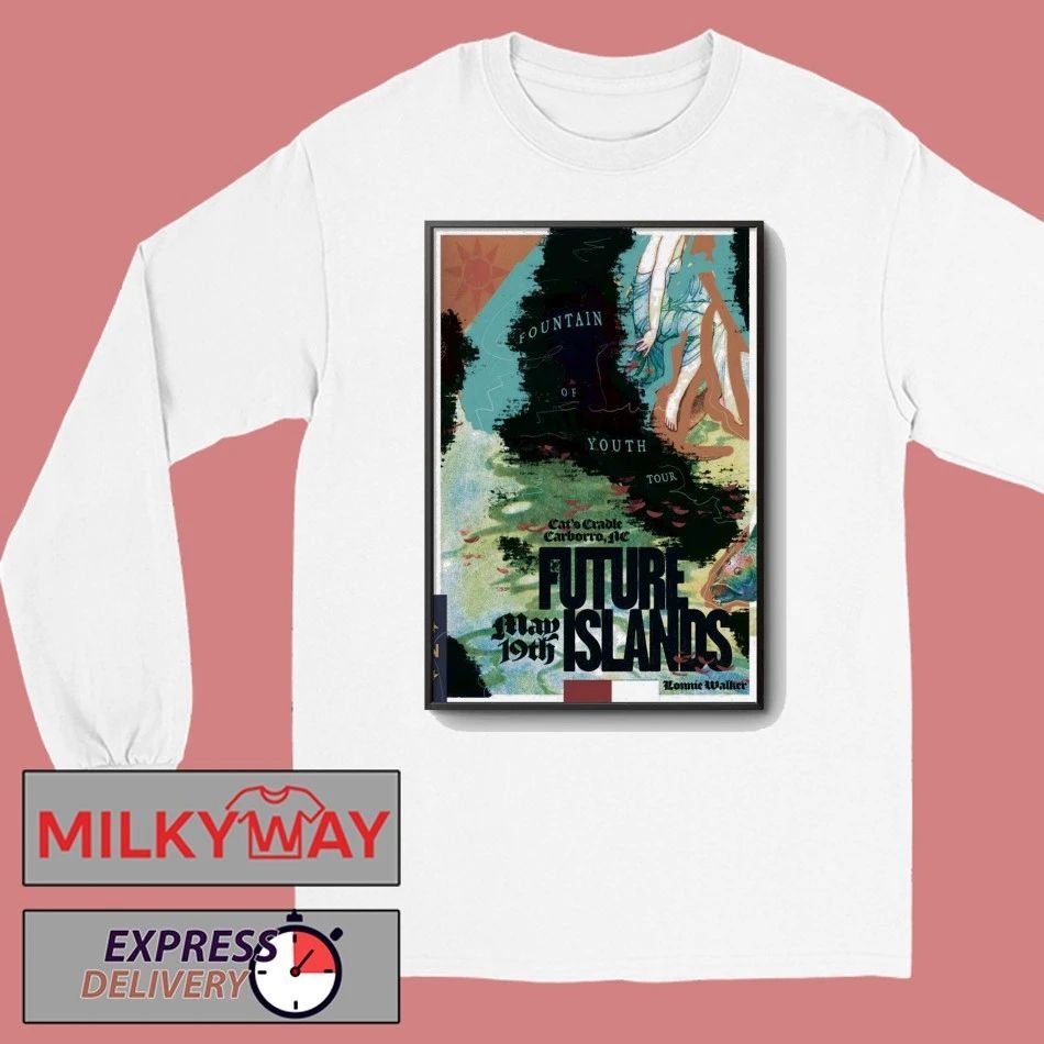 Future Islands In Carrboro NC On May 19 2026 Poster shirt