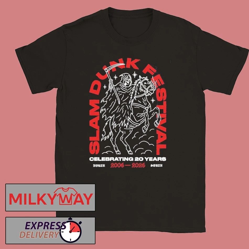 Slam Dunk Festival 2026 Merch The Reaper Year Of The Horse T-Shirt