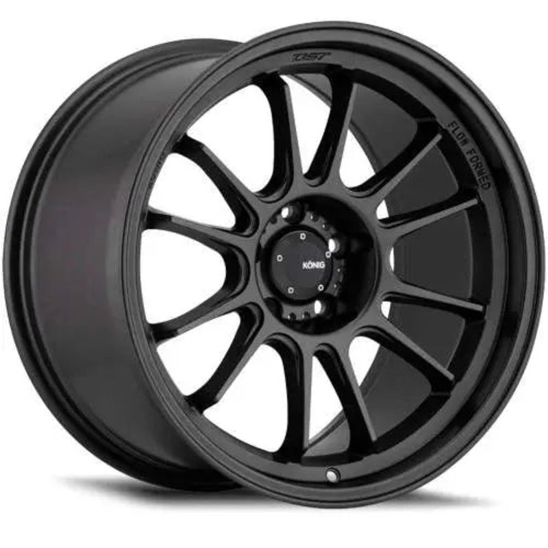 Konig Hypergram Matte Black 18×11 | 5×120 (HG18520255)