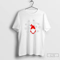 Classic Gnome Let It Snow Christmas T Shirts