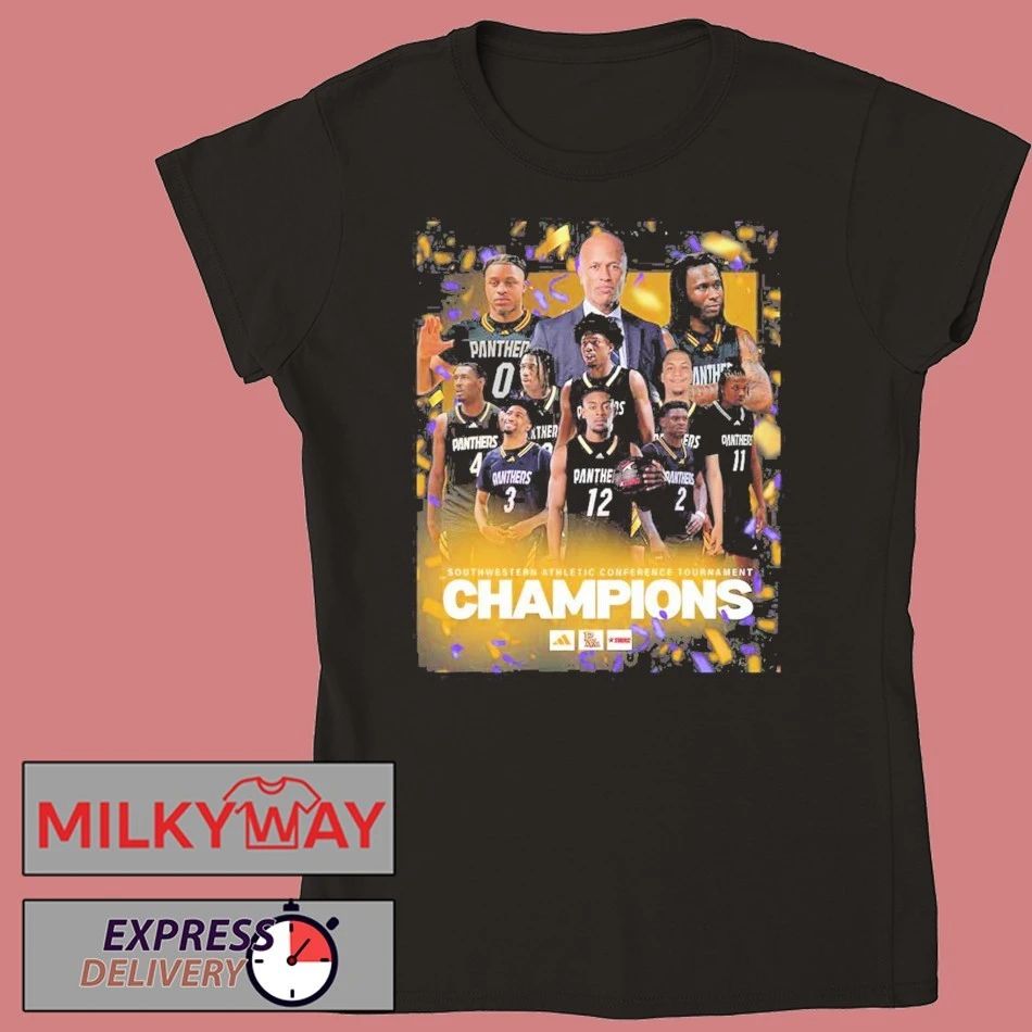 Prairie View A&M University Panthers Men’s Basketball PVAMU 2026 SWAC Champions shirt