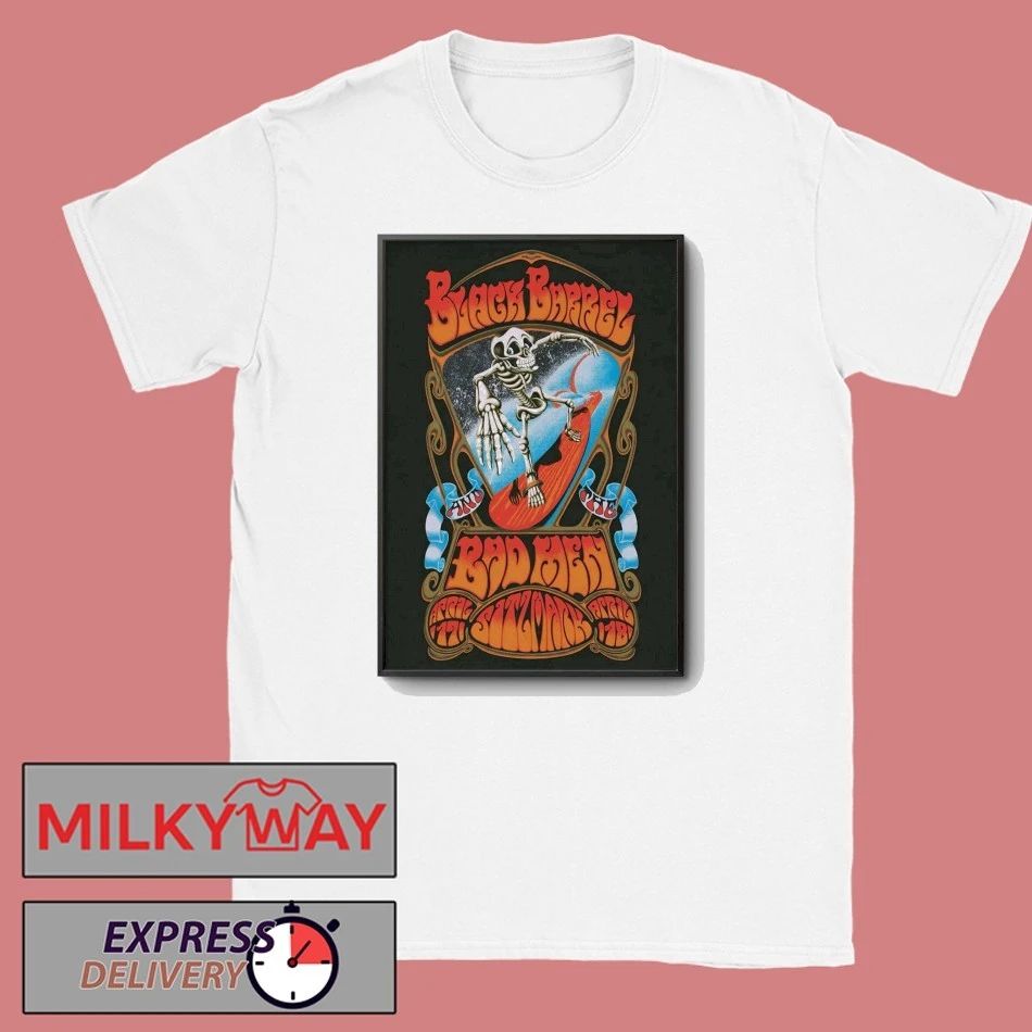 Black Barrel And The Bad Men Syracuse NY 4 17-4 18 2026 Poster shirt