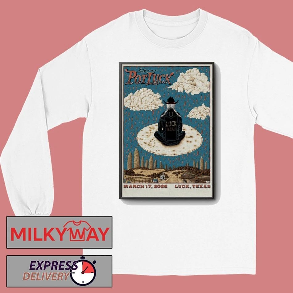 Willie Nelson Mar 17 2026 Luck TX Poster shirt